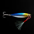 thumbnail image 3 of Fishing Lures for Bass, Fishing Lures Baits, 6.3cm 20g Artificial Erythroculter Shiny Fish Bait Fishing Lure Tackle with Hook for Saltwater and Freshwater, 3 of 8