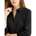 thumbnail image 4 of Women's Basic Button Front Shirt, 4 of 5