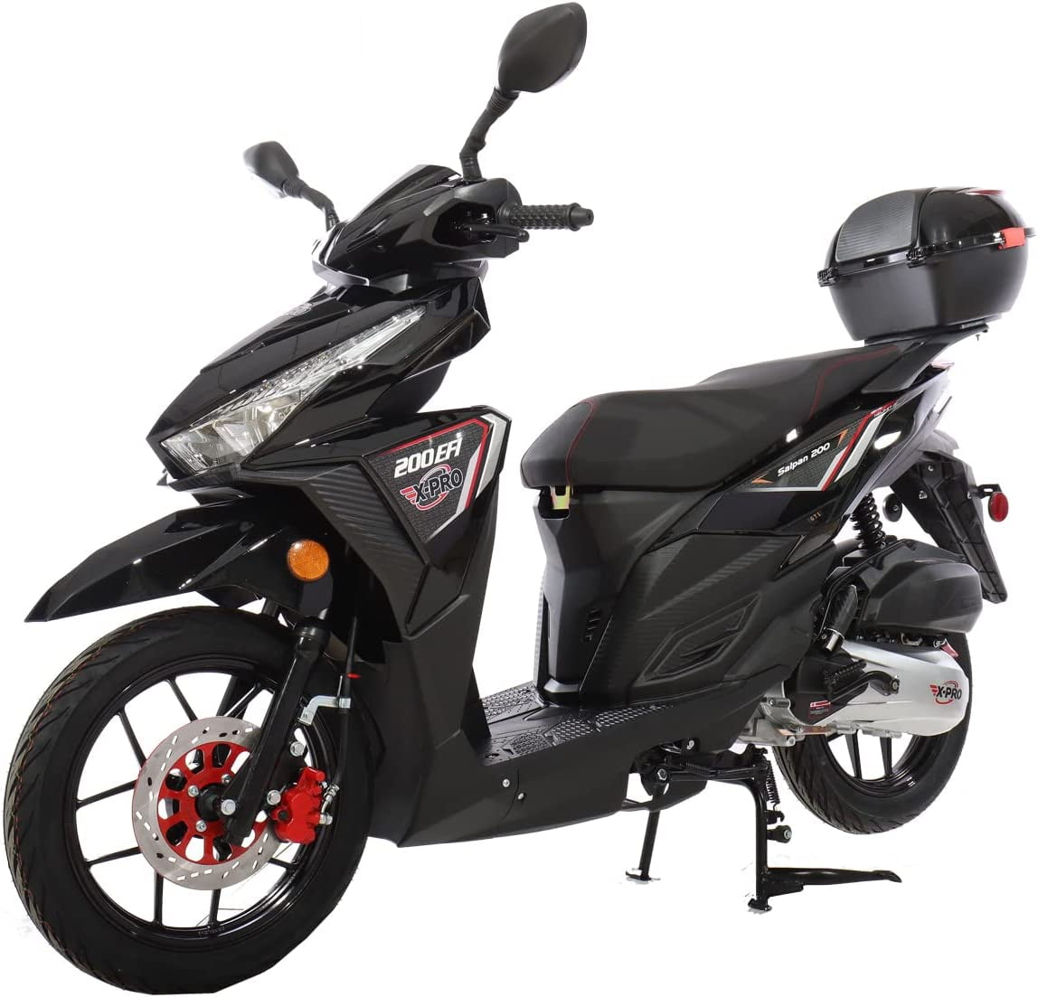 XPRO Saipan 200 EFI Fuel Injection Moped Assembled in crate