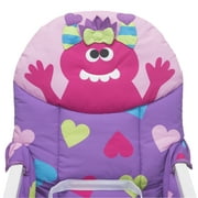 Cosco Kids Simple Fold Deluxe High Chair, Monster Shelley