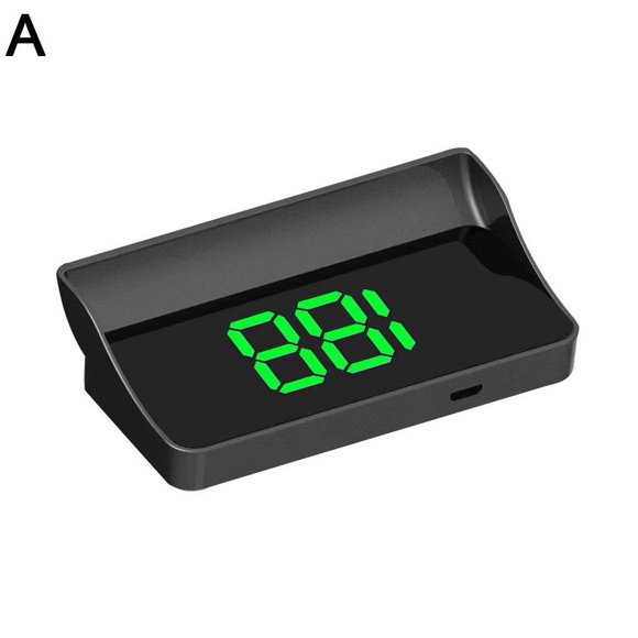 Universal Car HUD Digital GPS Speedometer Head Up Display Overspeed Alarm E4T3