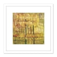 thumbnail image 1 of Ciurlionis Etude Study Symbolist Painting 8X8 Inch Square Wooden Framed Wall Art Print Picture with Mount, 1 of 4