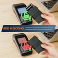 thumbnail image 6 of Slim Card Holder, Minimalist Pop Up Wallet for Men | RFID Blocking, Cash Band, 12+ Cards Storage (Black), 6 of 7