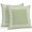 Sage Green, variant on Navy Blue Geometric Throw Pillow Covers 16x16 Inch Set of 2, White Greek Key Design Burlap Modern Art Waterproof Outdoor Pillow Covers, Decorative Cushion Pillowcases for Couch, Sofa, Bed, Patio