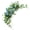 Blue, variant on Yihuala Artificial Flower Swag Wedding Welcome Sign Decoration for Wedding Party Reception Backdrops Table Centerpieces