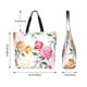 thumbnail image 5 of Disketp Colorful Flowers Bolsa Tote Estampada para Mujer, Bolso de Hombro y de Mano para Compras y Viajes, 5 of 8