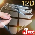 thumbnail image 1 of 3Pcs Tempered Glass for iPhone 14 13 12 11 15 Pro Max Mini Screen Protector for iPhone XR X XS MAX 7 8 Plus 16 Protective Glass, 1 of 6