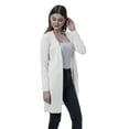 thumbnail image 5 of Moomaya Womens Full Sleeves Shrug Open Front Long Lightweight Casual Cardigan, 5 of 7