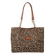 thumbnail image 1 of Bolso Hombro Con Leopardo Cadena Textu Versátil para Mujer (marrón) Rojo, 1 of 9