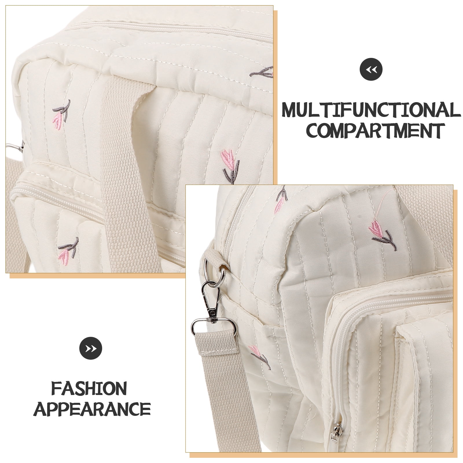 ETHZZLE Maternity Hospital Bag with Multifunctional Storage, Wear-Resistant and Spacious for New Moms