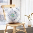 thumbnail image 5 of LALILO Throw Pillow Covers Watercolor Ornament Delicate Pastel Lace Soft Cushion Cover 18" x 18", 2 Pack, 5 of 6