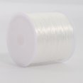 thumbnail image 1 of Namzi 0.7mm Elastic Stretch Thread for Bracelets, Elastic Crystal String Bead Cord for Jewelry Making,White, 1 of 5