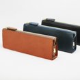 thumbnail image 4 of Slip-On IOL-3501 Zipper Pen Case, L, Rio Italian Leather, Camel, 4 of 4