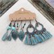 thumbnail image 4 of Minnieouse Pendientes colgantes geométricos bohemios, estilo étnico Vintage, aleación multicapa, pendiente de gota tejido a mano, gancho para la oreja, Ropa, zapatos y accesorios Miscelánea Minnieouse AP005681-00, 4 of 6