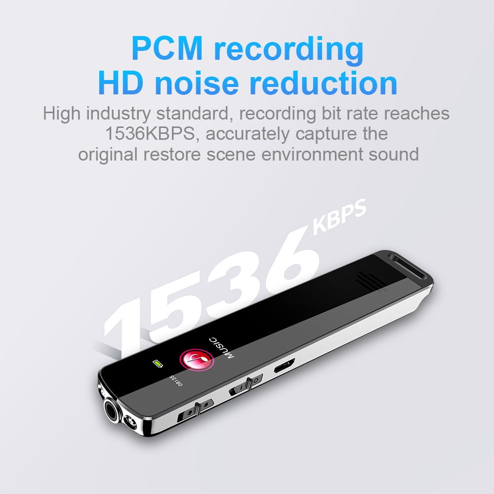 CJBZLCPCOO Q35 voice to text mp3 e-book ai intelligent high definition voice recorder