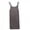 Gray, variant on Women Cotton Linen Cross Back Apron Japanese Housework Baking Wrap korean Florist Dress Solid Color Garden Kichen Apron