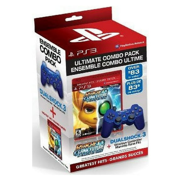 Ultimate Combo Pack: Ratchet And Clank Future: A Crack In Time For PlayStation 3 PS3