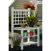 Burbank Vinyl Potting Bench, White