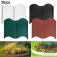 thumbnail image 4 of 20PCS Flexible Garden Edging Borders, Easy to Install & Stylish Landscape, Landscape Border Edging for Flowerbeds, Paths, and Yard, Red, 1, 4 of 5