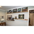 thumbnail image 7 of 48 Inches Long Wood Photo Picture Ledge Shelf With Lip Floating Shelves For Books Set Of 2 Rustic Wall Bedroom Office Bathroom Living Room Frames, 7 of 7