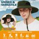 thumbnail image 2 of Wide Brim Sun Hat, UPF 50+ UV Protection Waterproof Packable Bucket Hat for Men & Women, Fishing Hiking Beach Garden, 2 of 5