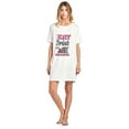 thumbnail image 4 of Casual Nights Women's Short Sleeve Printed Scoop Neck Sleep Tee, 4 of 4