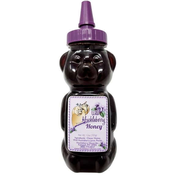 Wild Huckleberry Honey Bear 2.0 oz