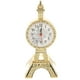 thumbnail image 5 of Reloj despertador de escritorio, reloj de noche de la Torre Eiffel, reloj despertador de mesa de estilo vintage, 5 of 7