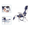 thumbnail image 4 of Ultimate Heavy Duty  Folding Backpack Beach Chair for Adults with Face-Hole  | Lay Flat, 5 Reclining Positions | Removable Insulated Cooler Pouch | 300 lbs Weight Capacity, 4 of 9