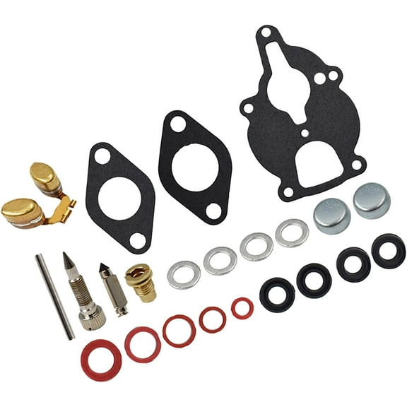 munirater Carb Carburetor Repair Rebuild Kit Replacement for Clark Bobcat 632 722 732 and Ford Industrial Engine 1498 13805 G36