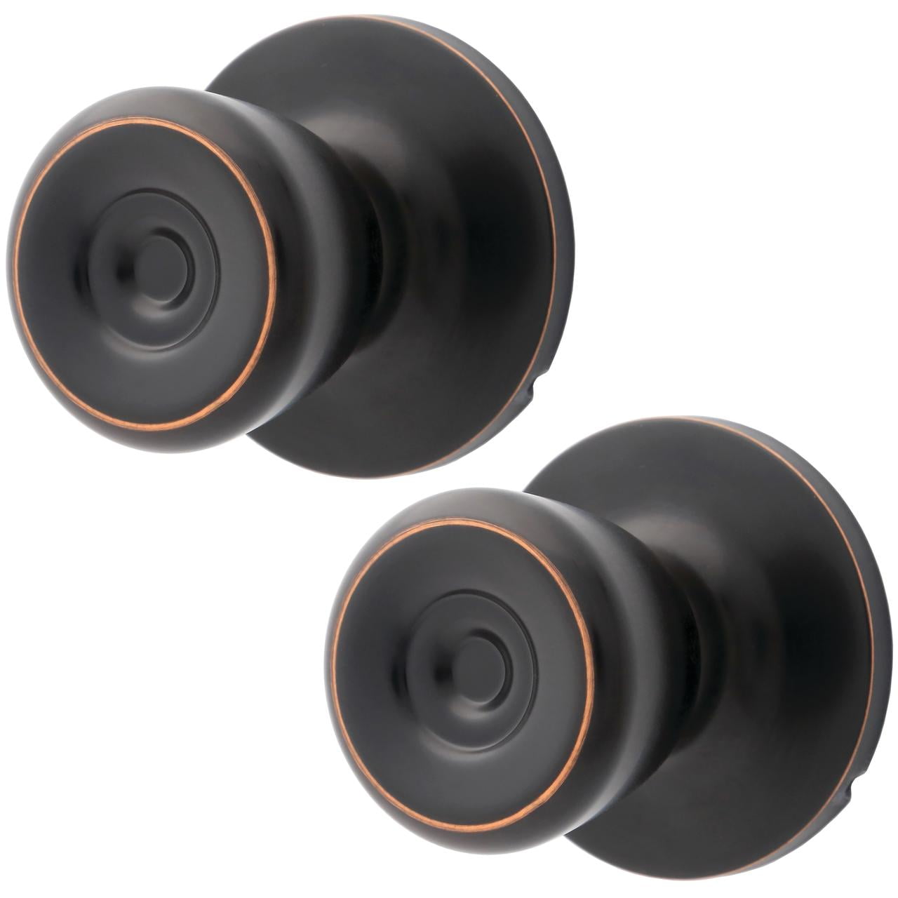 Lokhaus Passage Tulip Doorknob Oil Rubbed Bronze 2 Count