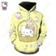 thumbnail image 1 of Hermosa sudadera morada de Hello Kitty para mujer, sudadera con capucha de alta calidad, sencilla, informal, holgada, de otoño, de gran tamaño, 1 of 1