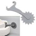 thumbnail image 2 of Colgante de ala de cola Espuelas de bota grises, clip de espuela de cola de zapato impreso en 3D con 5 patrones para decoración de moda 12 piezas, 2 of 5