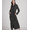 Black, variant on Womens Casual Button Down Denim Maxi Dress Lapel Long Sleeve Long Jean Dresses with Pockets