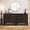 2-Black 2pcs, variant on LEFHDA 2PCS Buffet Cabinet, Storage Sideboard Buffet Cabinet, Engraving 2 Doors Cabinet with Adjustable Shelves, Fluted Mid Century Modern Buffet Cabinet for Dining Room Living Room