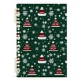 thumbnail image 7 of FORMRS 1-Subject Spiral Notebook 8" x 5" College Ruled 60 Refillable Sheet A5 Hard Cover, 2 Pack, Red Christmas Trees, 7 of 7