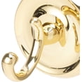 thumbnail image 3 of Villa Towel Hook Polished Brass, 3 of 4