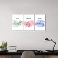 thumbnail image 4 of Inspirational Wall Art Motivational Wall Art Office Wall Art Positive Affirmations Wall Decor Quote Wall Art Motivational Wall Decor Inspirational Decor for Home Office Decor 12x16 3PCS, 4 of 6