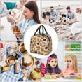 thumbnail image 7 of Chicken Nugget Pattern Lunch Bag Reusable Insulated Tote Box Leakproof Thermal Cooler For Office Work Shopping Picnic Camping Or Travel, 7 of 7