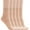 Beige, variant on Black Socks For Women 5 Pairs Solid Perspective Breathable Invisible Mid Tube Comfort Socks