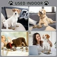 thumbnail image 3 of Non-Slip Dog Shoes for Outside and Indoor, Rugged Anti- Slip Sole Dogs Boots with Adjustable Reflective Strips for Small Medium Large Dogs (Waterproof-Khaki, #8(Width 2.97 inch) Pack of 4), 3 of 7
