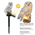 thumbnail image 6 of Viflosae Outdoor Solar Lights for Yard Solar Lights Outdoor Decorative Solar-powered Resin Owl Garden Light Outdoor Waterproof Ground Stake Lamp Courtyard Decorative Lighting, 6 of 9