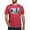 Heather Red, variant on CafePress - Power Rangers Summoning The D Men's Deluxe T Shirt - Mens Tri-blend T-Shirt