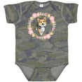 thumbnail image 3 of Inktastic Corgi Wreath for Dog Lovers Girls Baby Bodysuit, 3 of 5