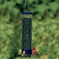 thumbnail image 3 of Droll Yankees Squirrel Proof Bird Feeders for Outdoors - Whipper, Collapsible Perches, 5-Pound Seed Capacity, Blue, 3 of 5