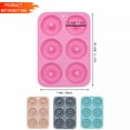thumbnail image 2 of ACDANC 2026 New Silicone Donut Mold, Non-Stick Silicone Donut Pan – Food-Grade, Easy Clean, Dishwasher & Microwave Safe for Cake Baking, 2 of 6