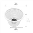 thumbnail image 2 of 3X Swimming Pool Skimmer Basket Replacement with Weighted Bottom & Lockable SP1070 Pool Cleaning Skimmer White S,3x Swimming Pool Skimmer Basket,White, 2 of 6