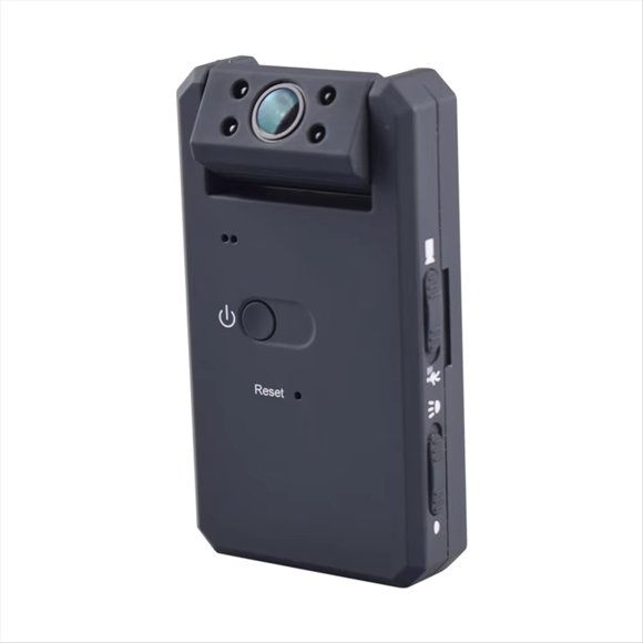 Cámara MD90S Full HD 1080P con Visión Infrarroja, Videocámara Corporal DVR con Rotación de 180 Grados, Mini Videocámara Deportiva DV.
