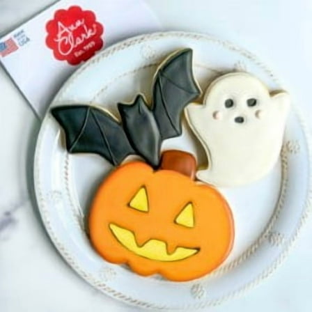 Halloween Cookie Cutters 3-Piece Set Made in USA by Ann Clark