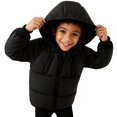 thumbnail image 3 of XXWXYD Boys Girls Winter Coat 𝖶aterproof Thickened Down Jacket Comfortable Hood Insulated Outerwear Snow Jacket Windproof Parka Warm Puffer Coat, 3 of 6